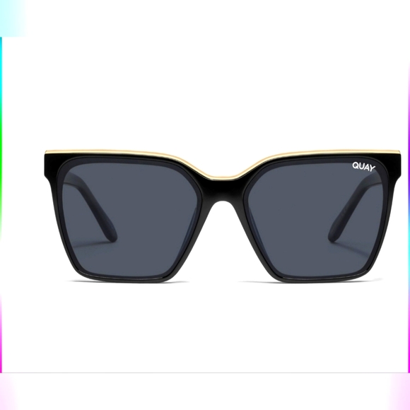 Quay Women's Modern Level Up Square Sunglasses - Picture 1 of 8